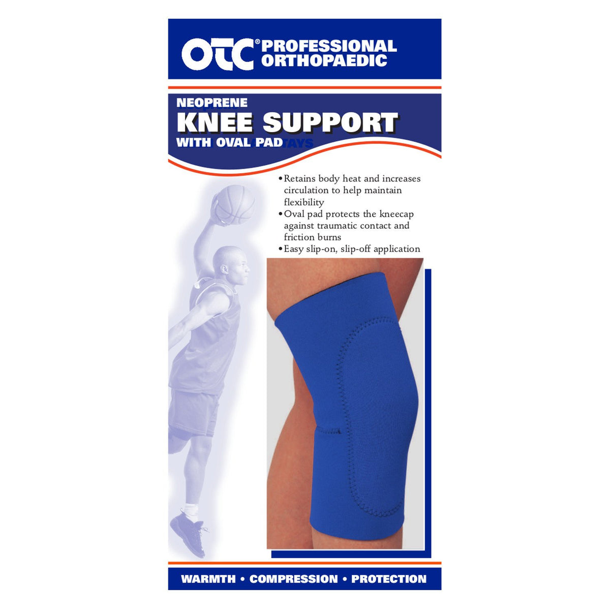 OTC KNEE SUPP NEOP OVAL PAD - 0141 – Braceplanet.com