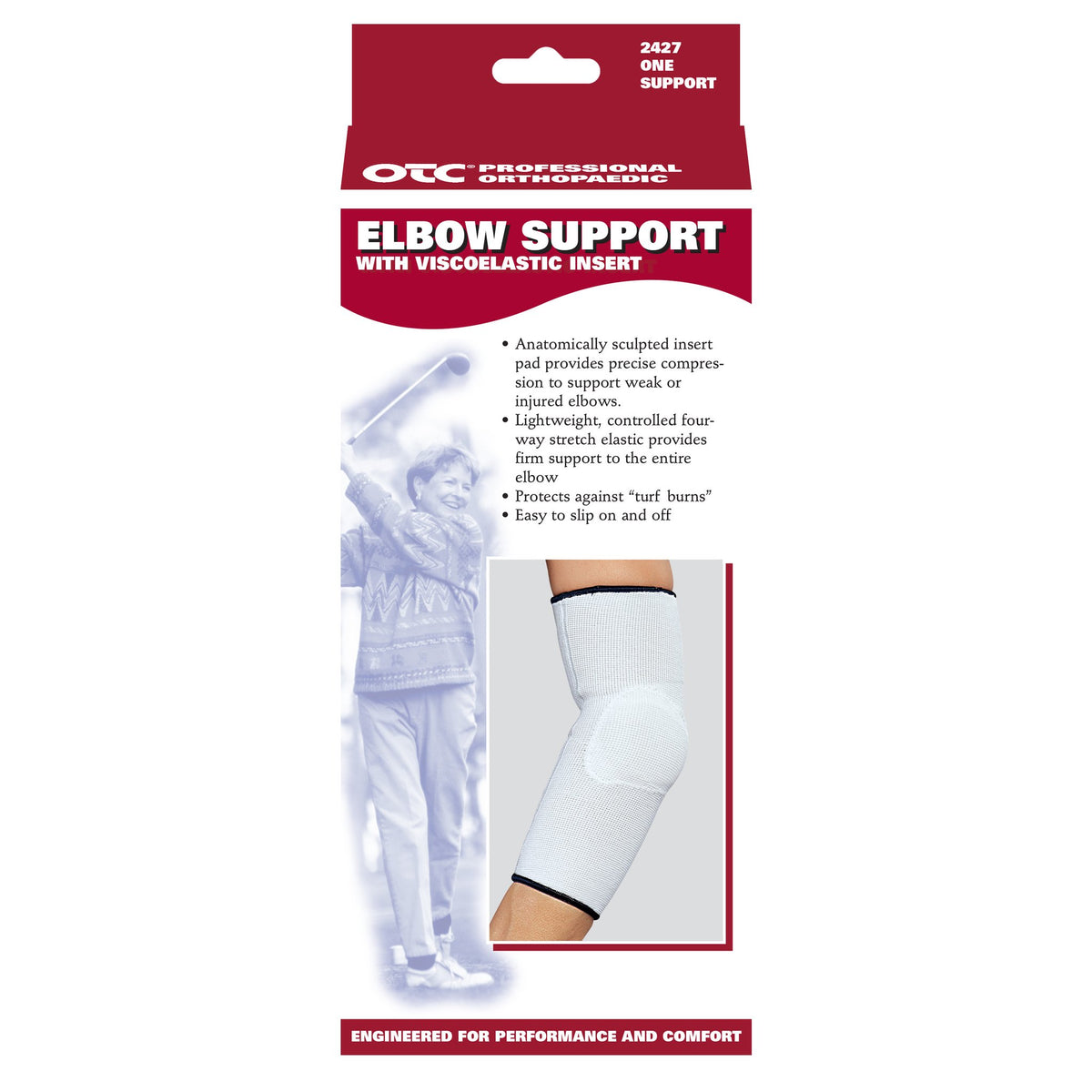 OTC ELBOW SUPPORT VISCO INSERT - 2427 – Braceplanet.com